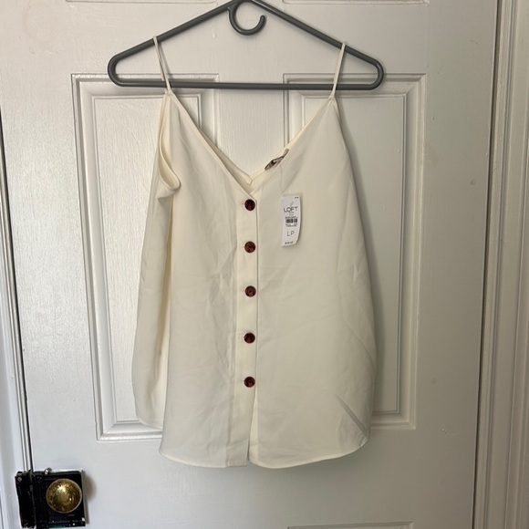LOFT Button Up Tank - Picture 1 of 2